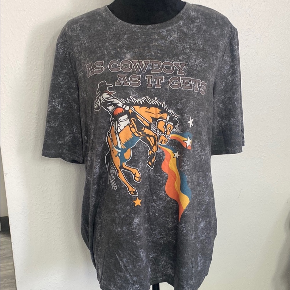 Gray Graphic T-Shirt